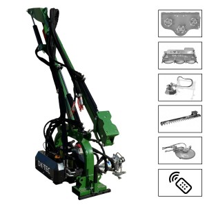 Poomniiduk - 320 cm - juhtmevaba juhtimine - parem-vasak - ilma tööriistata