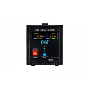SINUS PRO 500 E MUST 12/230V (350/500W) AVARIITOITEALLIKAS