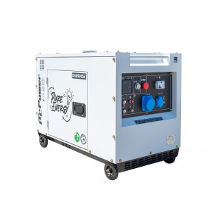 ITCPOWER DG8500SE Full Power 6,3 kW 230V diiselgeneraator ITCPOWER DG8500SE Full Power 6,3 kW 230V diiselgeneraator