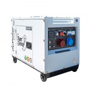 ITCPOWER DG8500SE-T Full Power 7,9 kVA 230/400V diiselgeneraator ITCPOWER DG8500SE-T Full Power 7,9 kVA 230/400V diiselgeneraator
