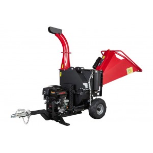 Hüdraulilise etteandega puiduhakkur 120mm, 15hj bensiinimootoriga
