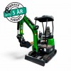 Miniekskavaator Mini 1400k - Kubota motor