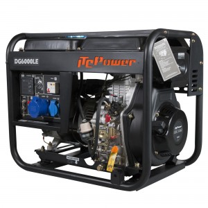 ITCPOWER DG6000LE diiselgeneraator 5000W 230V