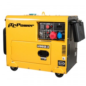 ITCPOWER NT6100SE-3 diiselgeneraator 6000W 400V/230V