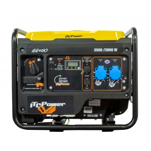 ITCPOWER GG40XI avatud inverteriga bensiinigeneraator 3,9 kW ITCPOWER GG40XI avatud inverteriga bensiinigeneraator 3,9 kW