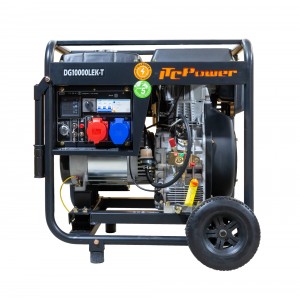 ITCPOWER DG10000LEK-T diiselgeneraator 230/400V 7,6 kW ITCPOWER DG10000LEK-T diiselgeneraator 230/400V 7,6 kW