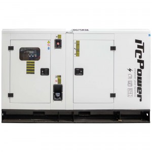ITCPOWER DG75KSE diiselgeneraator 53kW – 400 ITCPOWER DG75KSE diiselgeneraator 53kW – 400