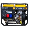 KOMPAK K8000LE-T generator diiselmootoriga 8kVA 230 ja 400 V