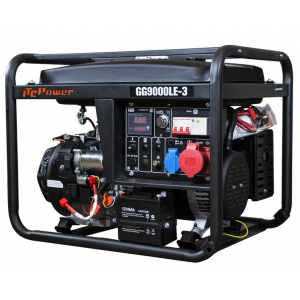 ITCPOWER GG9000LE-3 bensiinigeneraator 7500W 400V/230V